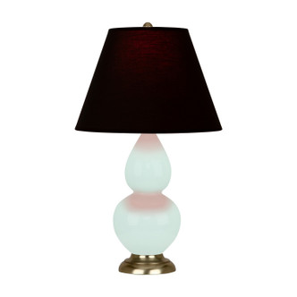 Robert Abbey - MN10K - One Light Accent Lamp - Small Double Gourd - Mint Glazed Ceramic w/Antique Natural Brass