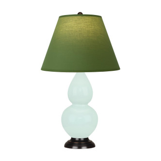 Robert Abbey - MN11G - One Light Accent Lamp - Small Double Gourd - Mint Glazed Ceramic w/Deep Patina Bronze