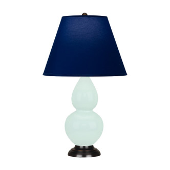 Robert Abbey - MN11N - One Light Accent Lamp - Small Double Gourd - Mint Glazed Ceramic w/Deep Patina Bronze