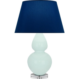 Robert Abbey - MN23N - One Light Table Lamp - Double Gourd - Mint Glazed Ceramic w/Lucite