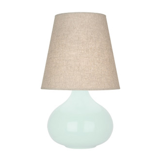 Robert Abbey - MN91 - One Light Accent Lamp - Small June - Mint Glazed Ceramic