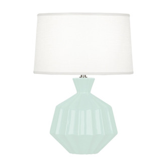Robert Abbey - MN989 - One Light Accent Lamp - Small Orion - Mint Glazed Ceramic