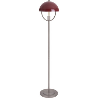 Robert Abbey - P601OX - One Light Floor Lamp - Mavisten Edition Copernica - Pewter w/Oxblood Painted