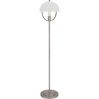 Robert Abbey - P601WHT - One Light Floor Lamp - Mavisten Edition Copernica - Pewter w/White Painted