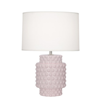 Robert Abbey - RW801 - One Light Accent Lamp - Small Dolly - Rose Water Glazed Textured Ceramic