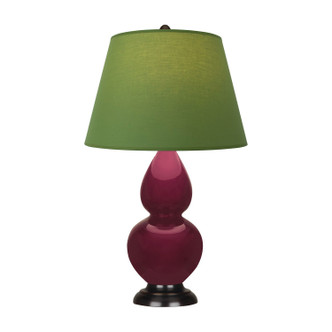 Robert Abbey - SM11G - One Light Accent Lamp - Small Double Gourd - Sugar Plum Glazed Ceramic w/Deep Patina Bronze