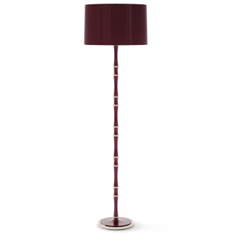 Robert Abbey - SM74X - One Light Floor Lamp - Kane - Pumpkin w/Polished Nickel