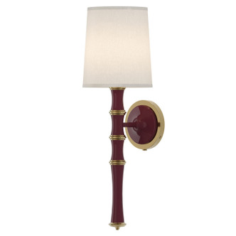 Robert Abbey - SM87 - One Light Wall Sconce - Kane - Sugar Plum w/Modern Brass