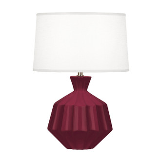 Robert Abbey - SM989 - One Light Accent Lamp - Small Orion - Sugar Plum Glazed Ceramic