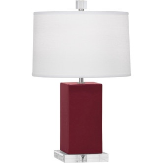 Robert Abbey - SM990 - One Light Accent Lamp - Small Harvey - Sugar Plum Glazed Ceramic