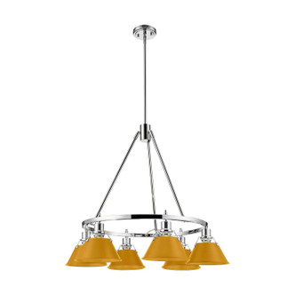 Orwell Six Light Chandelier (3306-6 CH-AY)