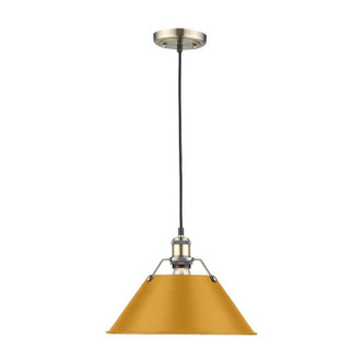 Orwell One Light Pendant (3306-L AB-AY)