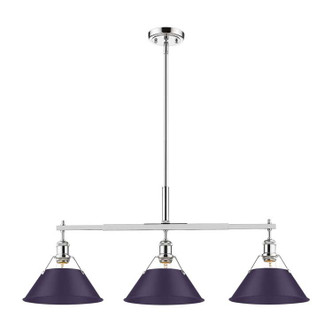 Orwell Three Light Linear Pendant (3306-LP CH-EP)