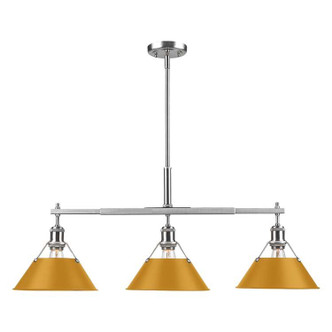 Orwell Three Light Linear Pendant (3306-LP PW-AY)