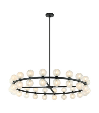 Matteo Lighting - C30740MB - LED Pendant - NIMBUS - Matte Black