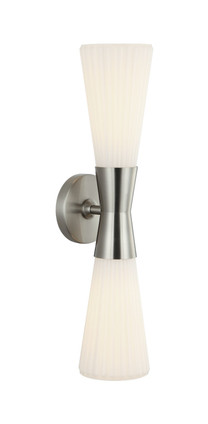 Matteo Lighting - S18112BN - Two Light Wall Sconce - Jameson - Brushed Nickel