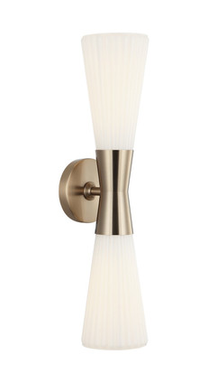 Matteo Lighting - S18112CG - Two Light Wall Sconce - Jameson - Champagne Gold
