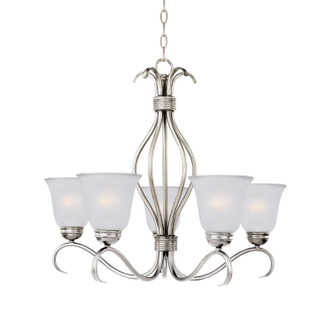 Maxim - 10125FTSN - Five Light Chandelier - Basix - Satin Nickel