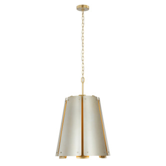 Peep Show Six Light Foyer Pendant (518F06SSBS)