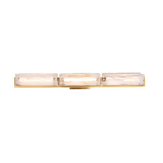 Varaluz - 531B03SB - LED Bath Fixture - Mingle - Satin Brass Varaluz - 531B03SB - LED Bath Fixture - Mingle - Satin Brass