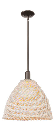 Innovations - 716-1S-OB-NBD-16-NAT - One Light Pendant - Arcadia - Oil Rubbed Bronze
