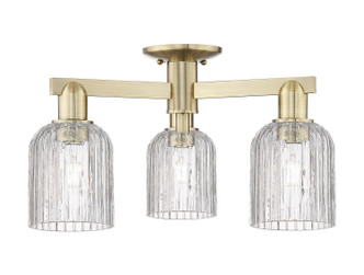 Innovations - 716-3F-AB-G559-5CL - Three Light Semi-Flush Mount - Arcadia - Antique Brass