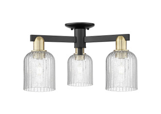 Innovations - 716-3F-BAB-G559-5SDY - Three Light Semi-Flush Mount - Arcadia - Black Antique Brass