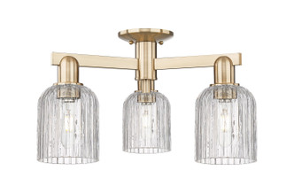 Innovations - 716-3F-CB-G559-5CL - Three Light Semi-Flush Mount - Arcadia - Champagne Bronze