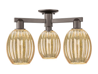 Innovations - 716-3F-OB-G459-6ME - Three Light Semi-Flush Mount - Arcadia - Oil Rubbed Bronze