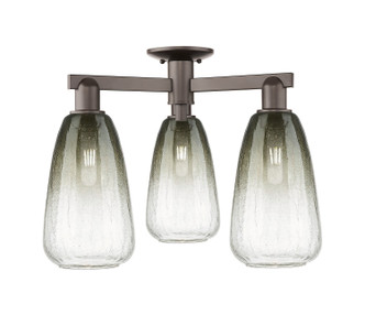 Innovations - 716-3F-OB-G480-6SL - Three Light Semi-Flush Mount - Arcadia - Oil Rubbed Bronze