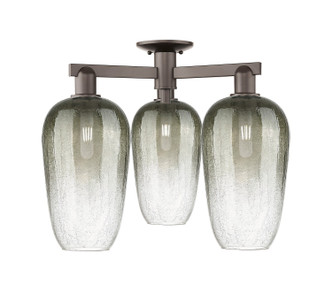 Innovations - 716-3F-OB-G484-7SL - Three Light Semi-Flush Mount - Arcadia - Oil Rubbed Bronze