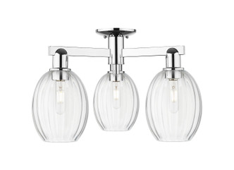 Innovations - 716-3F-PC-G459-6CL - Three Light Semi-Flush Mount - Arcadia - Polished Chrome