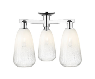 Innovations - 716-3F-PC-G480-6OP - Three Light Semi-Flush Mount - Arcadia - Polished Chrome