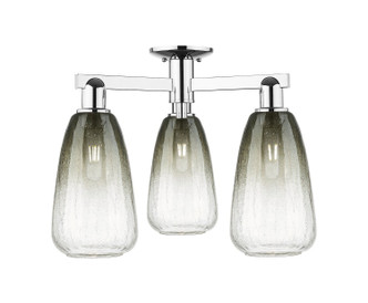 Innovations - 716-3F-PC-G480-6SL - Three Light Semi-Flush Mount - Arcadia - Polished Chrome
