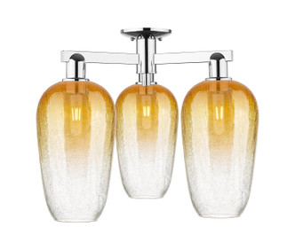 Innovations - 716-3F-PC-G484-7AM - Three Light Semi-Flush Mount - Arcadia - Polished Chrome