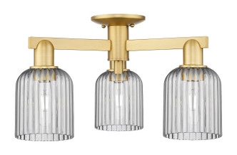 Innovations - 716-3F-SG-G559-5SM - Three Light Semi-Flush Mount - Arcadia - Satin Gold