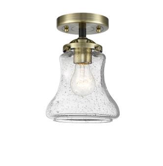 manufacturer_finish:Black Antique Brass|manufacturer_glass:Seedy Bellmont|light_output:220.00lm|color_temperature:2200K|cri:99