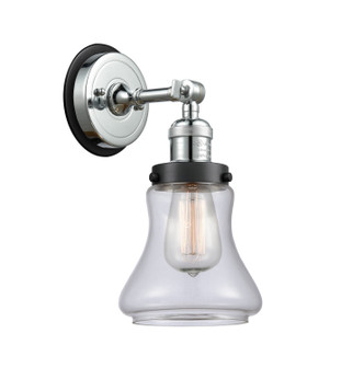 Innovations - 203PC-BPBK-HRBK-G192 - One Light Wall Sconce - Franklin Restoration - Polished Chrome