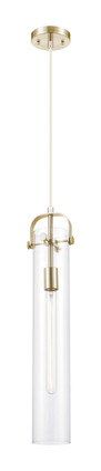 Innovations - 413-1PS-CB-G413-1S-4CL - One Light Pendant - Downtown Urban - Champagne Bronze