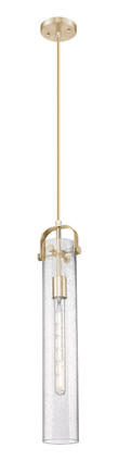 Innovations - 413-1PS-CB-G413-1S-4SDY - One Light Pendant - Downtown Urban - Champagne Bronze