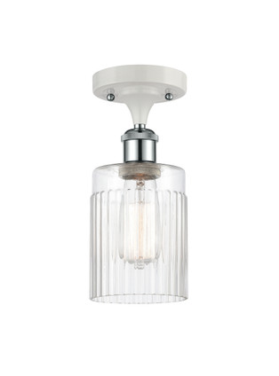 Innovations - 516-1C-WPC-G342-LED - LED Semi-Flush Mount - Ballston - White Polished Chrome