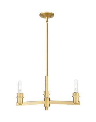 Innovations - 716-3CR-SG - Three Light Pendant - Arcadia - Satin Gold