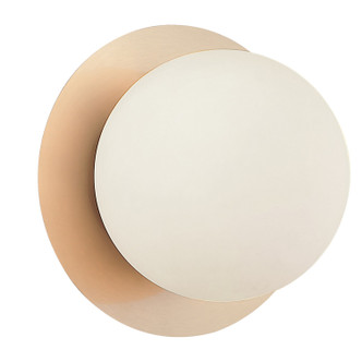Matteo Lighting - WX41711CG - LED Wall Sconce/Ceiling Mount - NIKINI - Aged Gold Brass