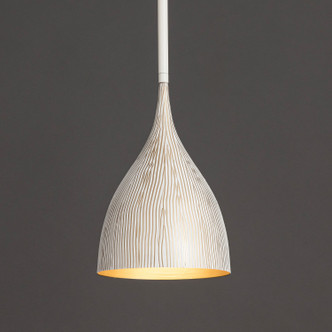Fleur One Light Mini Pendant (10911WTGLD)