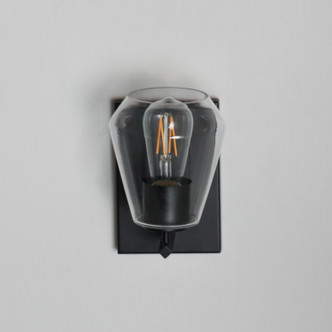 Geode One Light Wall Sconce (21331CLBK)