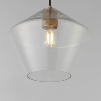 Geode One Light Pendant (21337CLNAB)