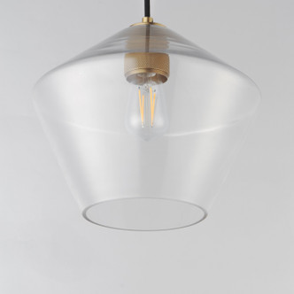 Geode One Light Pendant (21337CLNAB)