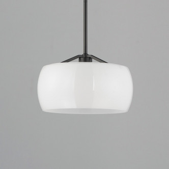 Glazed One Light Pendant (26141WTBK)