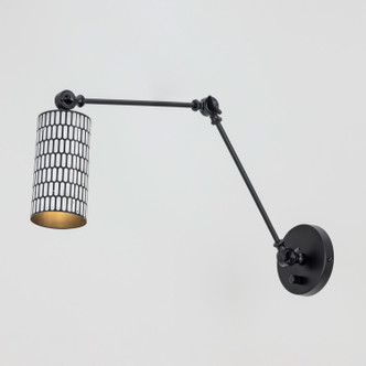 Shaka One Light Wall Sconce (29120BKWT)