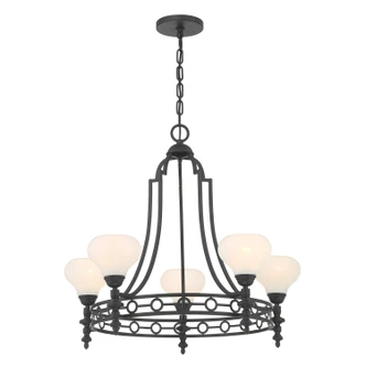 Allston Five Light Chandelier (1-1606-5-89)